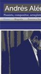 Mobile Screenshot of andresalenmusic.com